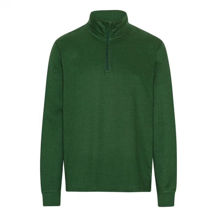 Fairtrade Organic Unisex Quarter Zip Sweatshirt Neutral® 