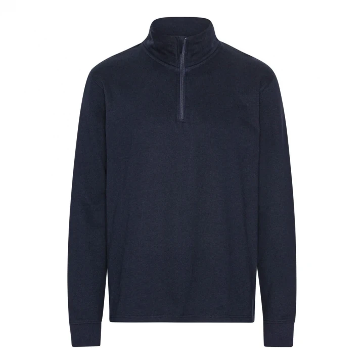 Fairtrade Organic Unisex Quarter Zip Sweatshirt Neutral® 