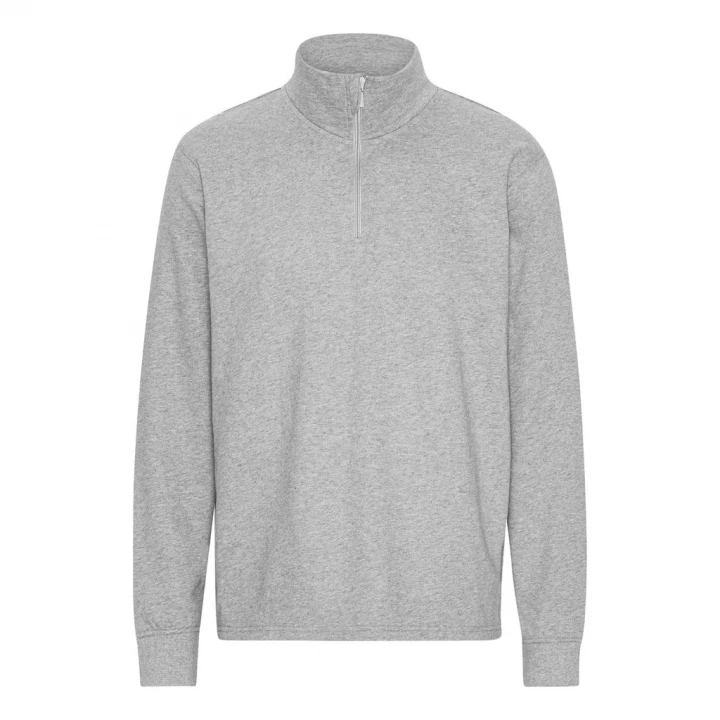 Fairtrade Organic Unisex Quarter Zip Sweatshirt Neutral® 