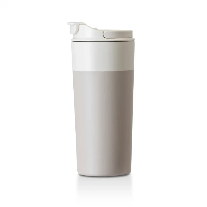 Latte Ceramic Lined Stainless Steel Cup 600ml