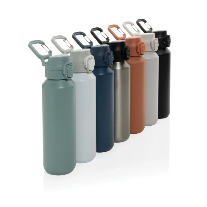 Via RCS Re-Steel Lockable Sport Bottle 600ml