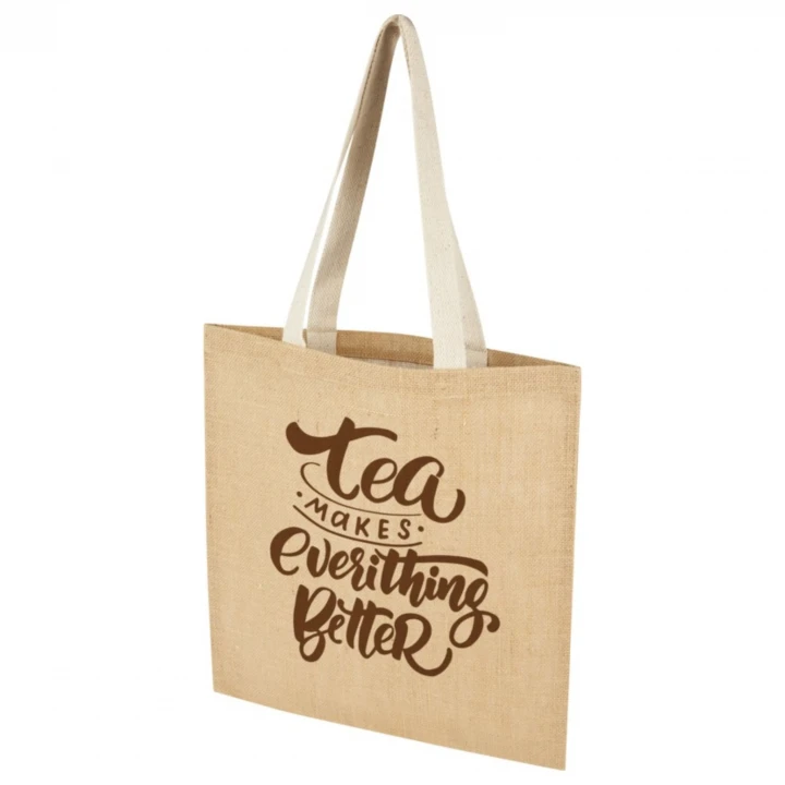 Juta 300 g/m² Jute Tote Bag 7L