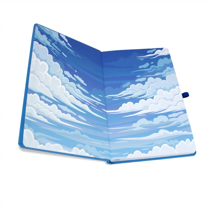 Custom Full Colour Wrap A5 Notebook with Branded End Papers