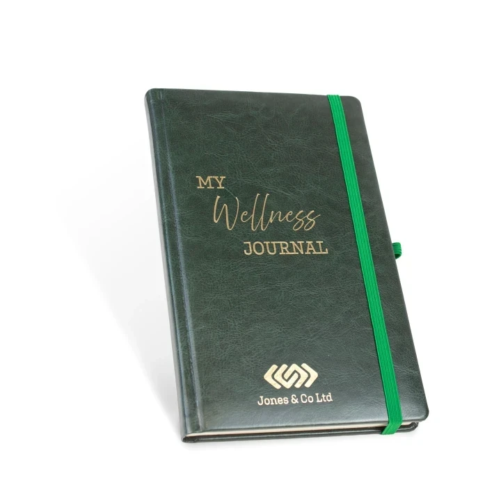 Customisable  12 Week Wellness Journal PU A5 Notebook