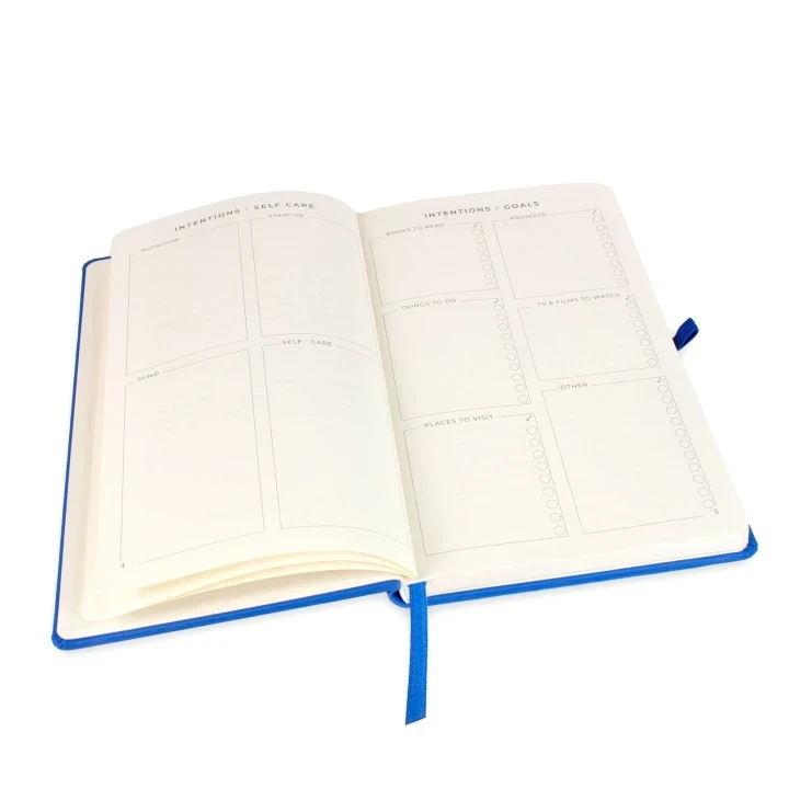 Customisable  12 Week Wellness Journal PU A5 Notebook
