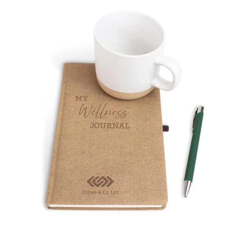Customisable  12 Week Wellness Journal PU A5 Notebook