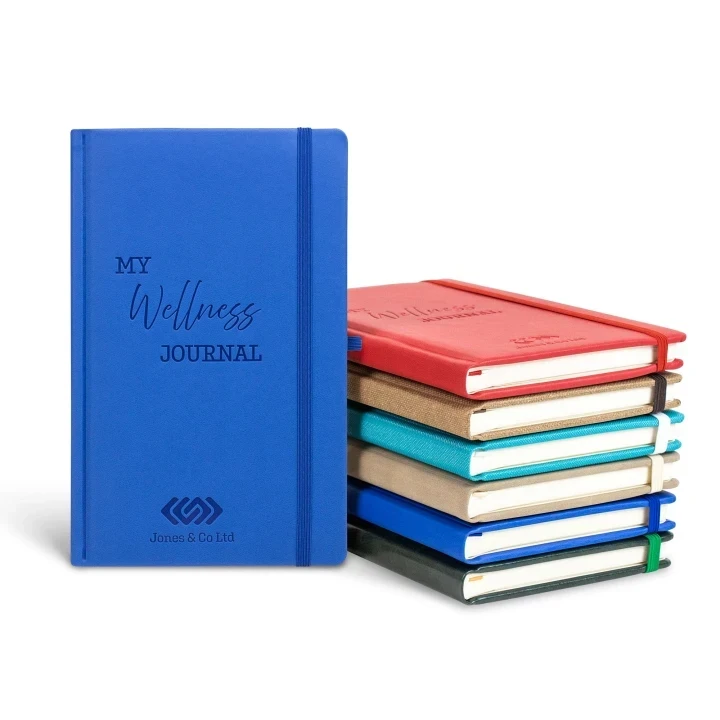 Customisable  12 Week Wellness Journal PU A5 Notebook