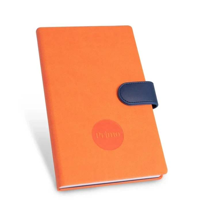Customisable PU and Magnet Clasp A5 Notebook