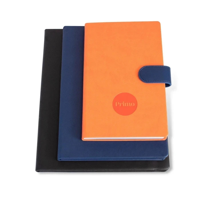 Customisable PU and Magnet Clasp A5 Notebook