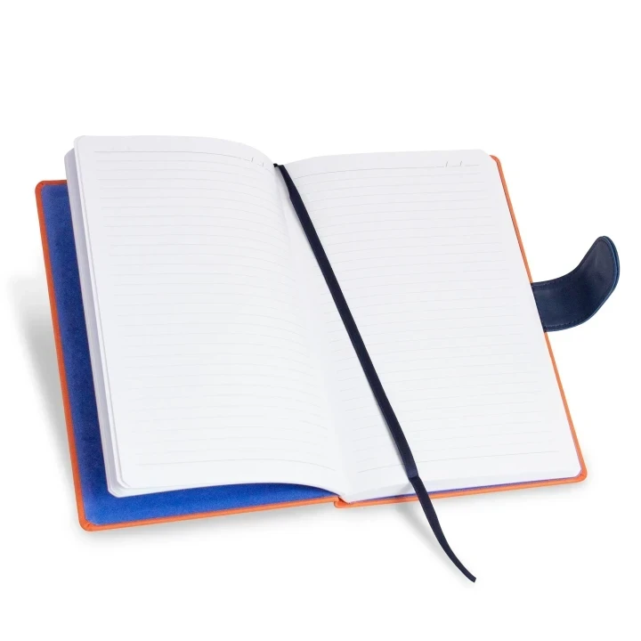 Customisable PU and Magnet Clasp A5 Notebook