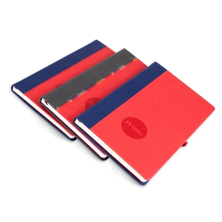 Customisable 2 tone stiched PU A5 Notebook