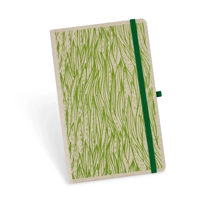 Customisable Eco Custom A5 Notebook - Corn, Grass, Kraft, Citrus