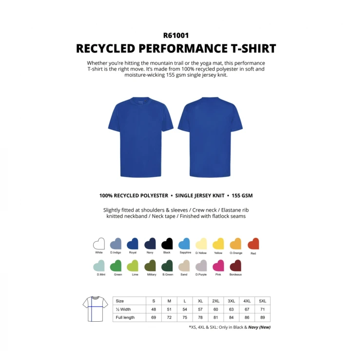 Recycled Performance T-Shirt Neutral® 