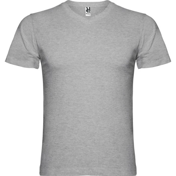 Samoyedo Short Sleeve Men's V-Neck T-Shirt