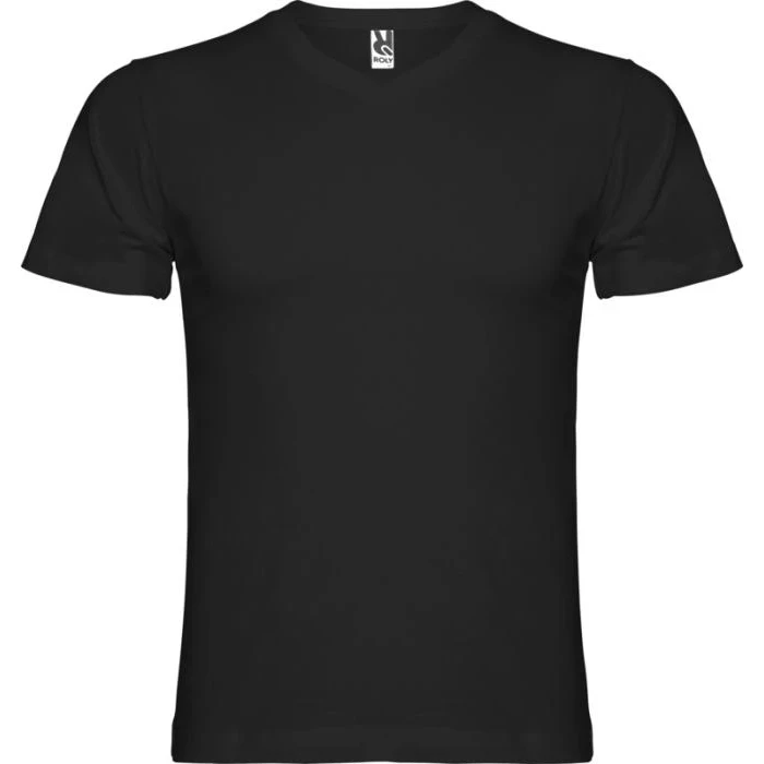 Samoyedo Short Sleeve Men's V-Neck T-Shirt