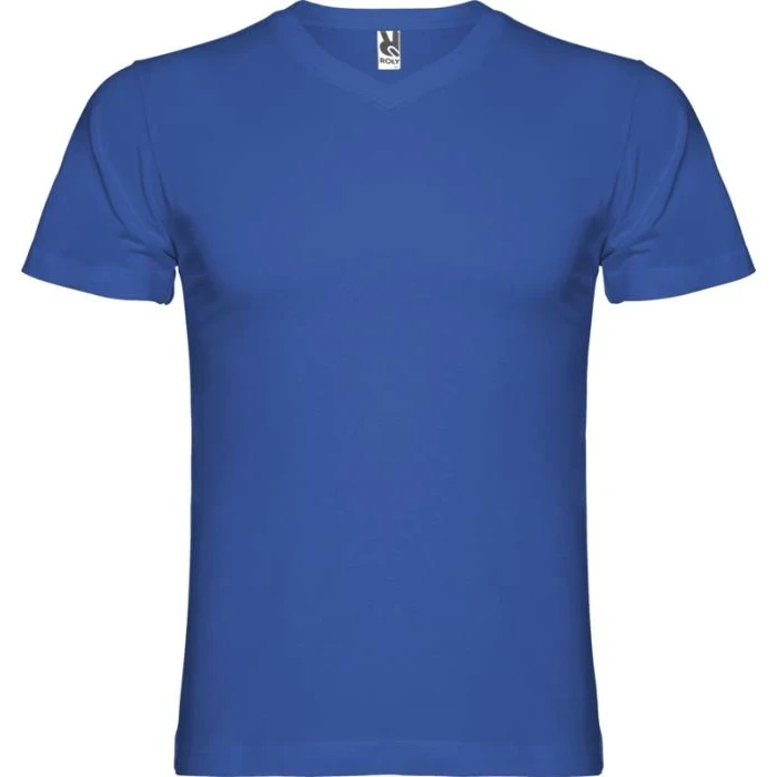 Samoyedo Short Sleeve Men's V-Neck T-Shirt