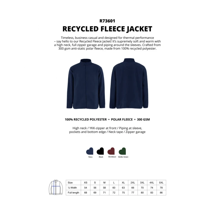Recycled Fleece Jacket Neutral® 