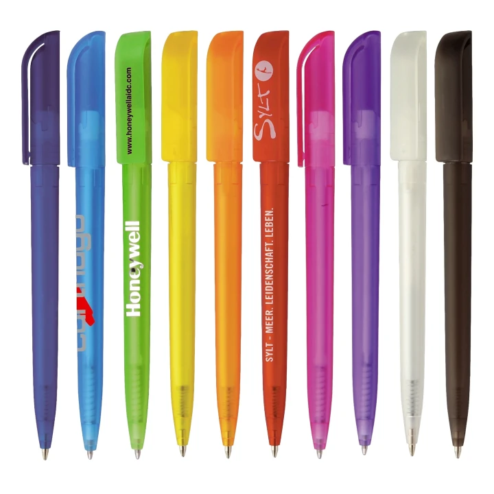 Mag Twist Action Frosted Plastic Ballpen