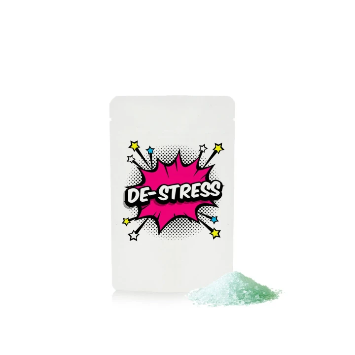 Stress Buster Bath Potion Pouch 100g - Matt White