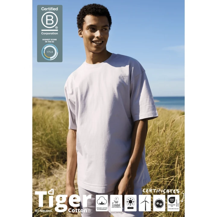 Tiger Cotton® Unisex Oversized T-Shirt Neutral® 