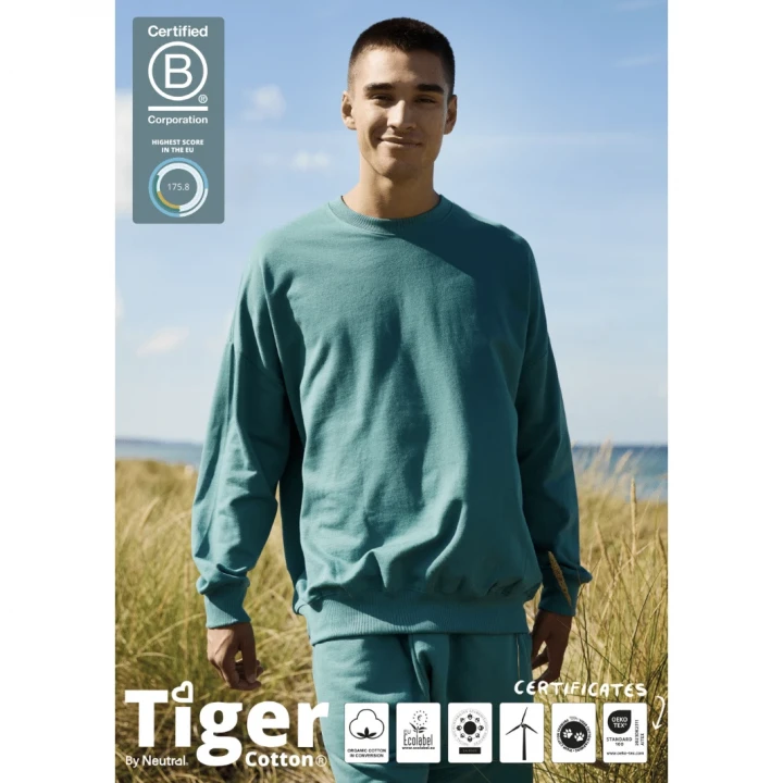 Tiger Cotton® Oversized Sweatshirt Neutral® 