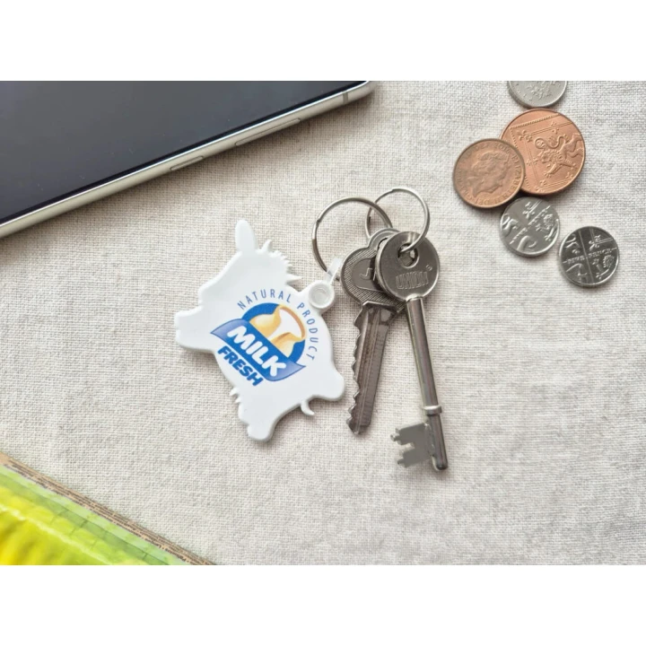 Cow FunKeys Keyring
