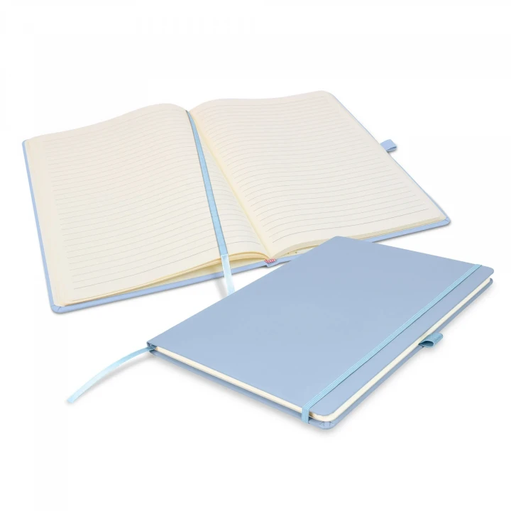 Large Wilson Soft Touch A4 Notebook & Wright Pen Set