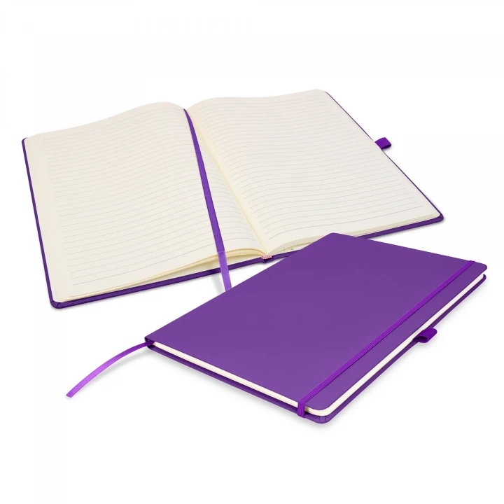 Large Wilson Soft Touch A4 Notebook & Wright Pen Set