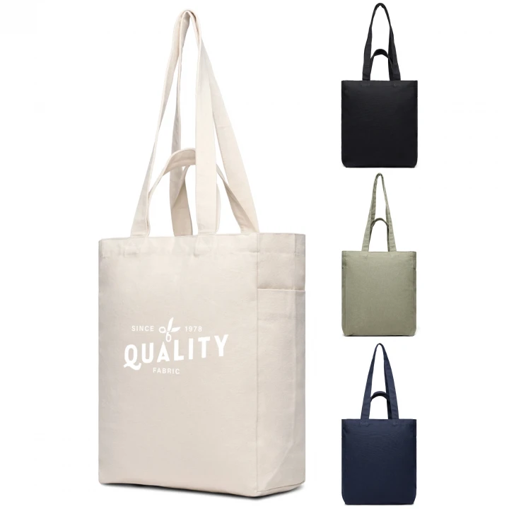 VINGA Hilo AWARE™ Recycled Canvas Zip Tote