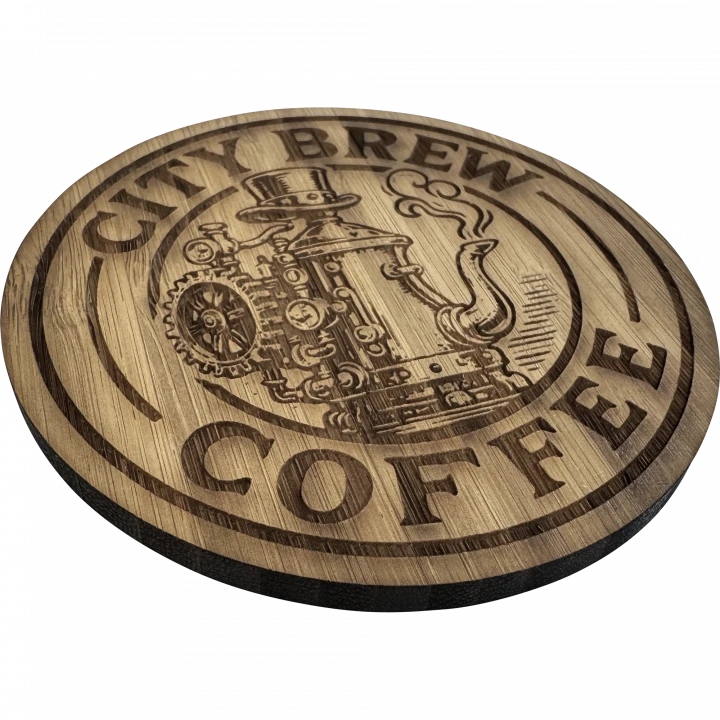 Zyra Bamboo Coaster (Round)