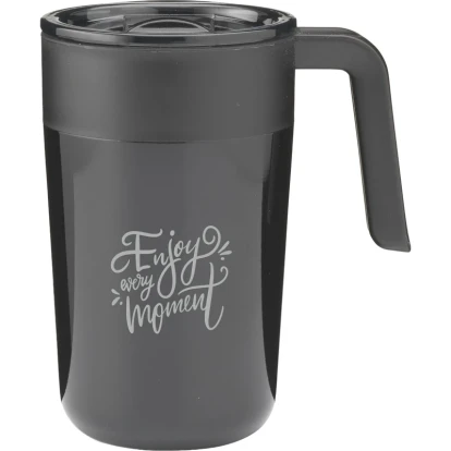 Recycled double walled cup 400ml