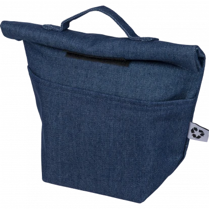 Mira Recycled Denim Cooler Roll-Top Bag