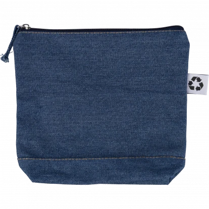 Orin Recycled Denim Cosmetic Bag