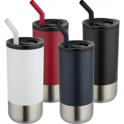 Grayson 480ml RCS Recycled Insulated Tumbler With Straw