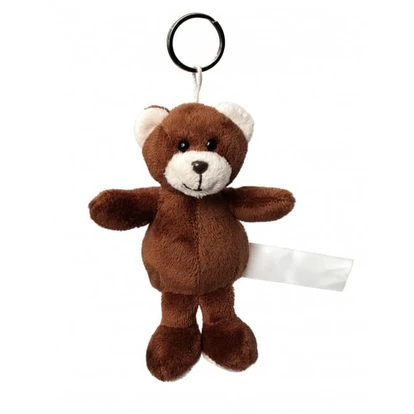 Plush keychain bear