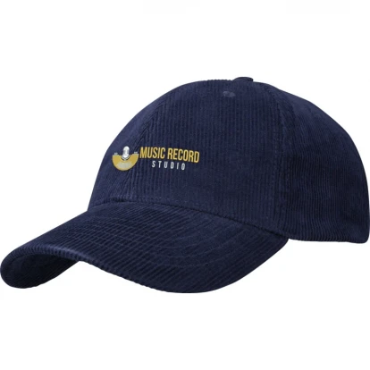Hutton 6 Panel Recycled Corduroy Cap