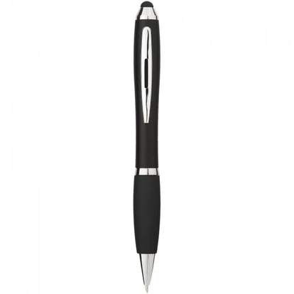 Nash Coloured Stylus Ballpoint Pen With Black Grip (black ink) 