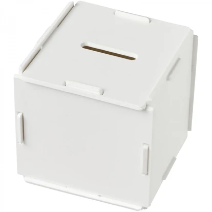 Collect square-shaped plastic money box