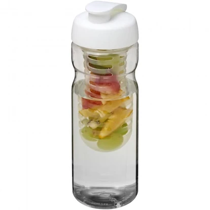 H2O Active Base 650ml Flip Lid Sport Bottle & Infuser
