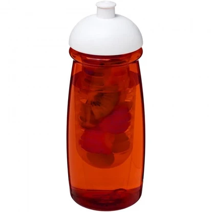 H2O Pulse® 600 ml dome lid sport bottle & infuser