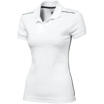Backhand short sleeve ladies polo