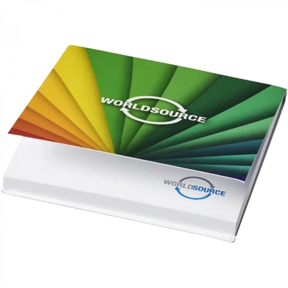 Sticky-Mate Soft Cover Squared Sticky Notes 75x75mm - 100 Pages