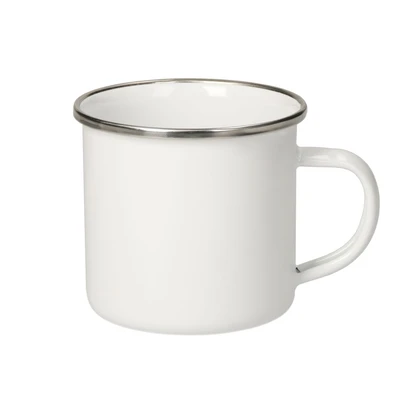 Enamel Cup Cozy Sublimation - White