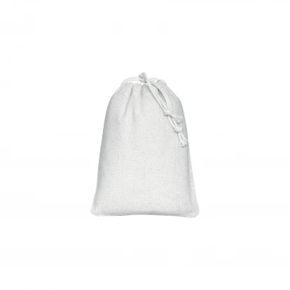 Sustainable Living Tiny Drawstring Cotton Pouch