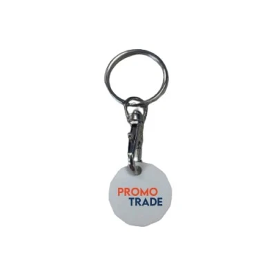 Plastic Trolley Coin Printed