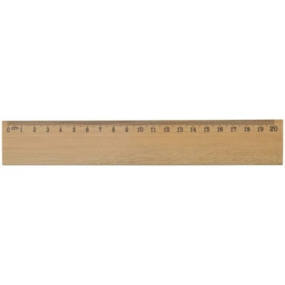 Ruler wood 20cm
