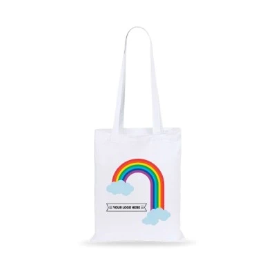 Rainbow Cotton Bag - Coloured