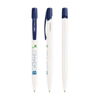 BIC Media Clic BGUARD Antibacterial Ballpen Antibacterial logo Screen Printing