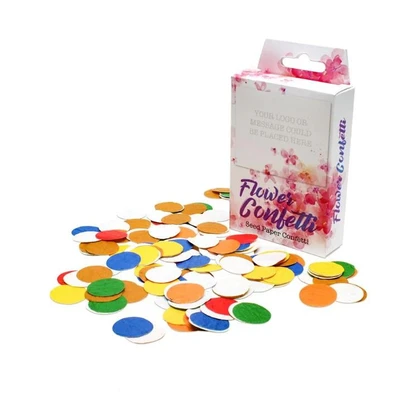 Seed Paper Confetti Box