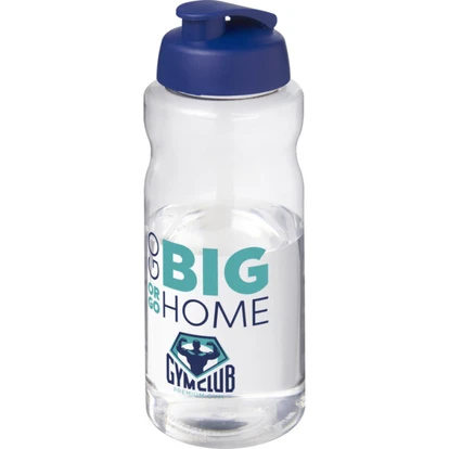 H2O Active Big Base 1 Litre Flip Lid Sport Bottle